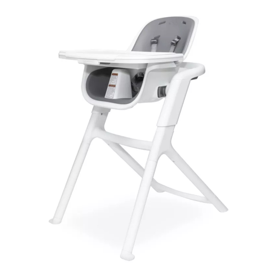 4moms connect high chair Manual Del Usuario