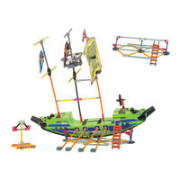 K'Nex PIRATE SHIP PARK 15139 Instrucciones De Montaje