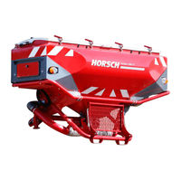 horsch Partner 1600 FT Instrucciones De Servicio