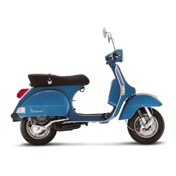 VESPA PX 125 Manuales