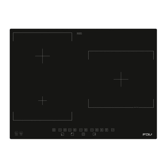 Kitchen Center FDV INDUCCION 2 BLACK Manuales