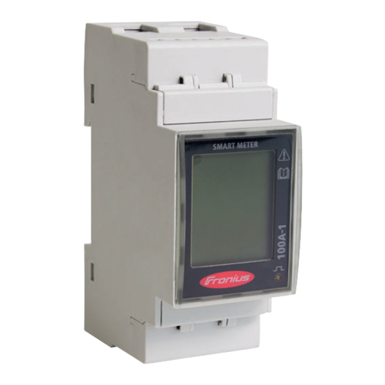 Fronius Smart Meter TS 100A-1 Guia De Inicio Rapido
