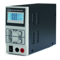 Velleman LABPS3005SM Manual Del Usuario