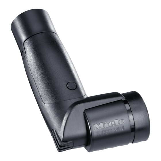 Miele STB 20 Turbo XS Instrucciones De Manejo