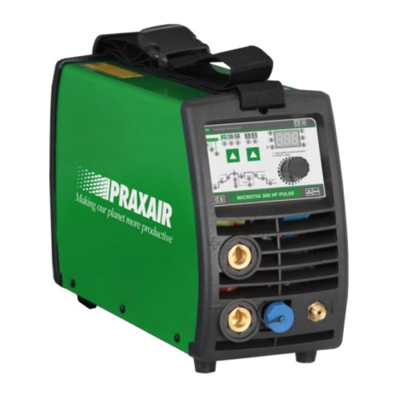 Praxair MICROTIG 200 HF PULSE Manual De Instrucciones