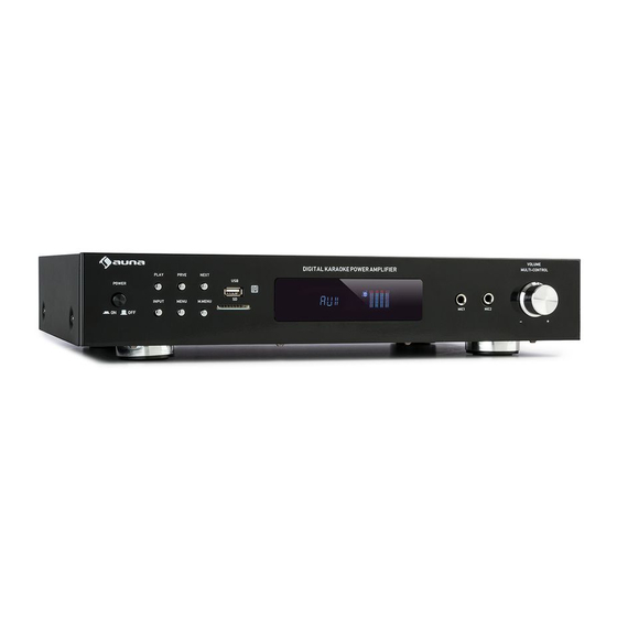 auna AMP-9200 BT Manual De Instrucciones