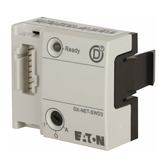 Eaton DX-NET-SWD3 Instrucciones De Montaje