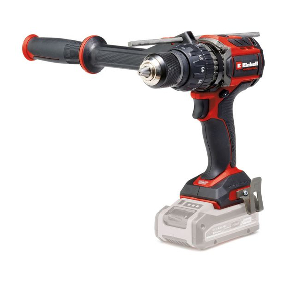 EINHELL TP-CD 18/120 Li-i BL Manual De Instrucciones Original