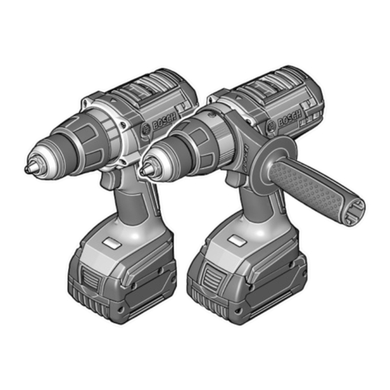 Bosch Professional GSR Manual Original