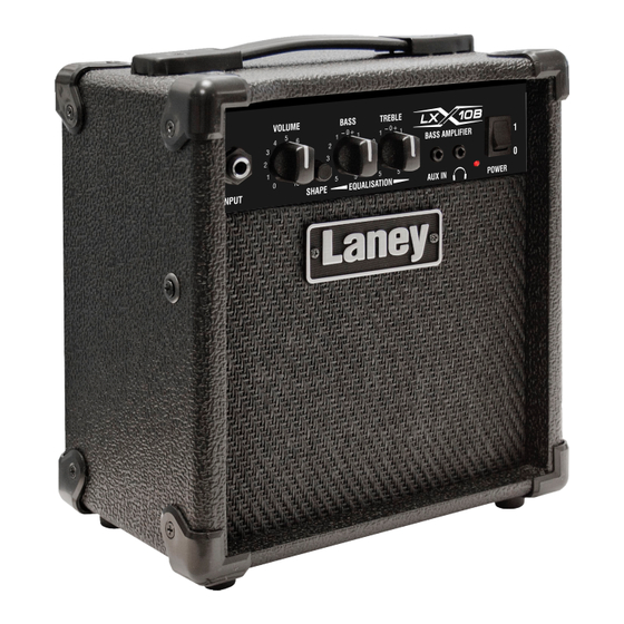 Laney LX10B Manual De Instrucciones
