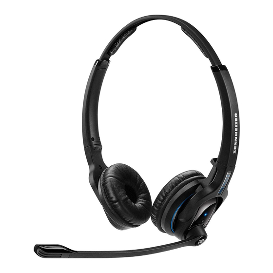 Sennheiser MB Pro 1 Instrucciones De Manejo