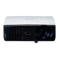 Ricoh PJ WX5150 Manual Del Usuario