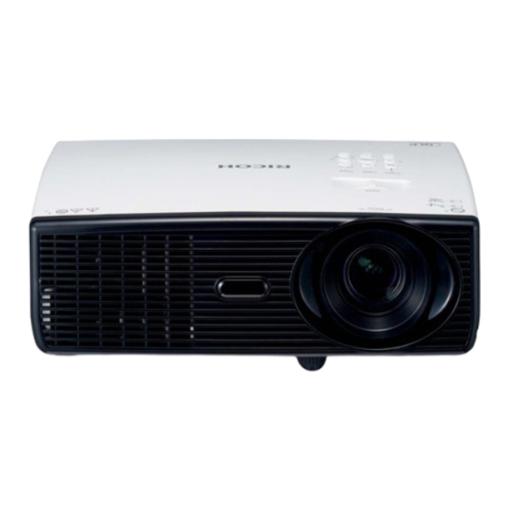Ricoh PJ WX5140 Manual Del Usuario