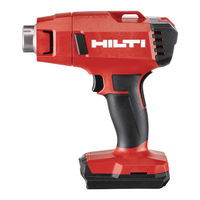 Hilti NHG 6 22 Manual De Instrucciones Original