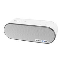 Sony SRS-X2 Guia De Inicio Rapido