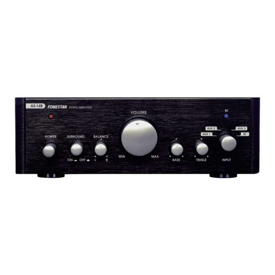 FONESTAR AS-14B Manual De Instrucciones