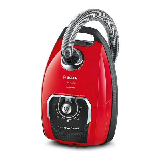 Bosch BGB8 Instrucciones De Uso