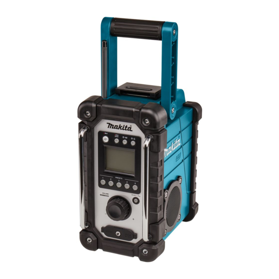 Makita DMR116 Manuales