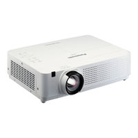 Panasonic PT-VX400U Instrucciones De Operación