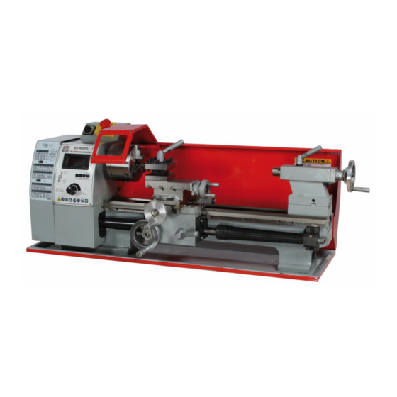 Holzmann ED 400FD Manual De Instrucciones