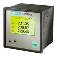 Siemens SICAM P 7KG7750/55 Manual Del Equipo