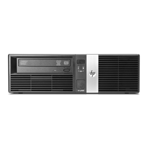 HP rp5800 Guía De Hardware