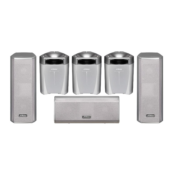 JVC SP-XF10 Manual De Instrucciones
