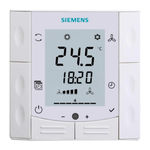 Siemens RDF660T Instrucciones De Montaje, Instrucciones De Funcionamiento