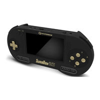 Hyperkin SupaBoy BLACK GOLD Manual De Instrucciones