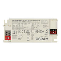 Osram OPTOTRONIC Manual Del Usuario