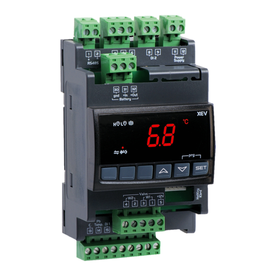 Emerson dixell XEV22D Instrucciones De Montaje