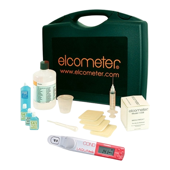Elcometer 138 Instrucciones De Funcionamiento