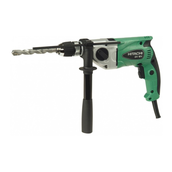 Hitachi DV 18V Instrucciones De Manejo