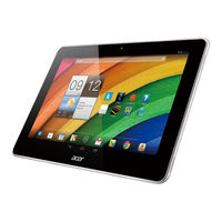 Acer Iconia A3 Manual De Instrucciones