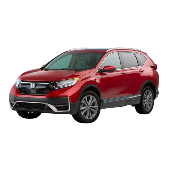 Honda CR-V 2020 Manuales