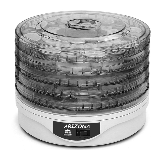 GARHE ARIZONA Manual De Instrucciones