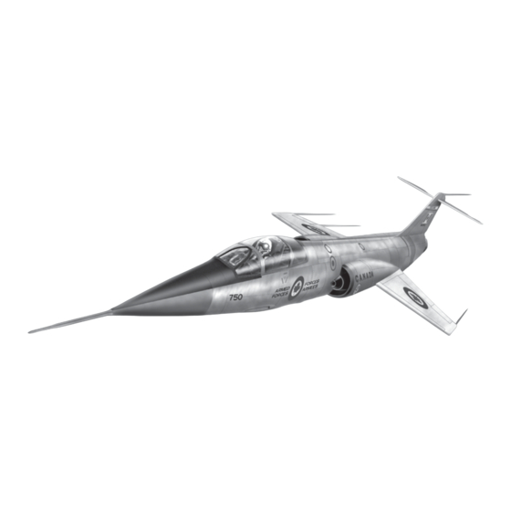 REVELL STARFIGHTER F-104G Manual Del Usuario