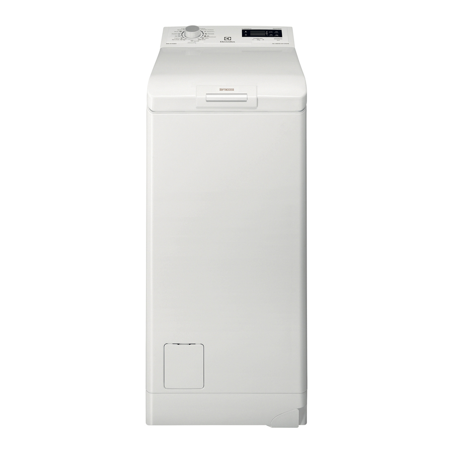 Electrolux EWT 1276 EOW Manual De Instrucciones