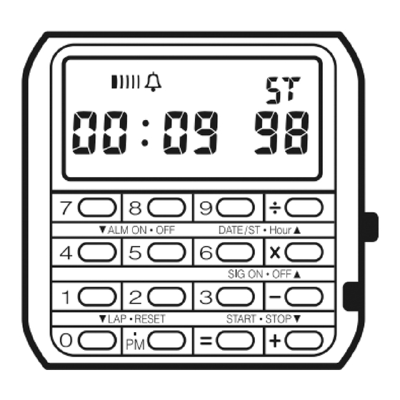 Casio 437 Guía De Operación