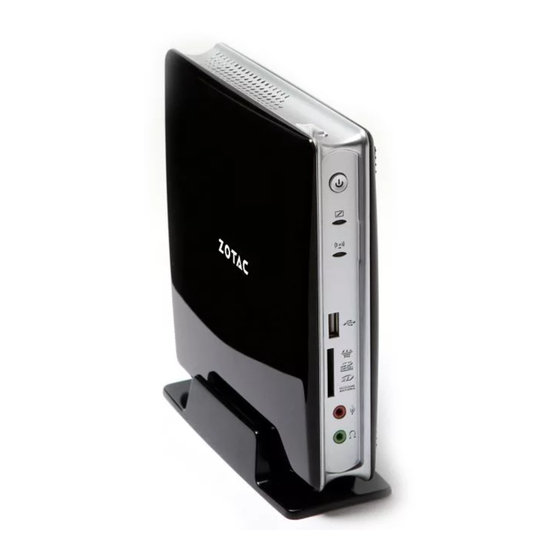 Zotac ZBOX Guía Rápida De Funcionamiento