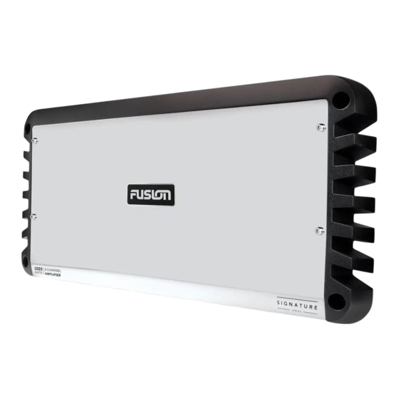 Fusion Signature Serie Instrucciones De Instalación