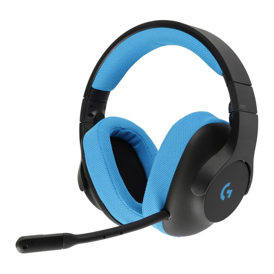 Logitech G233 PRODIGY Guía De Configuración