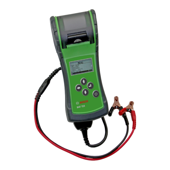 Bosch BAT 125 Manual Original