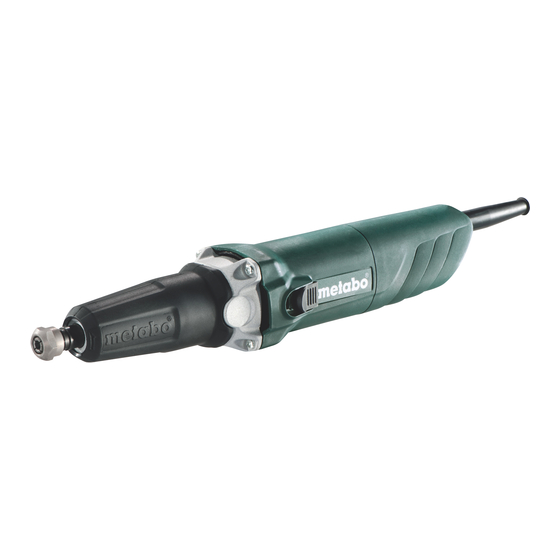 Metabo G 400 Manual Original