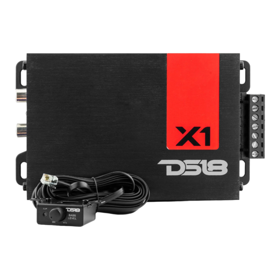 DS18 X1 Manual De Usuario