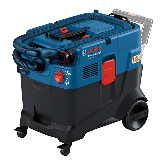 Bosch GAS 400 A Professional Manual Original
