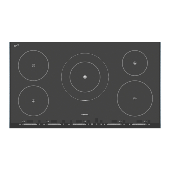 Siemens EH95S501/09 Manuales