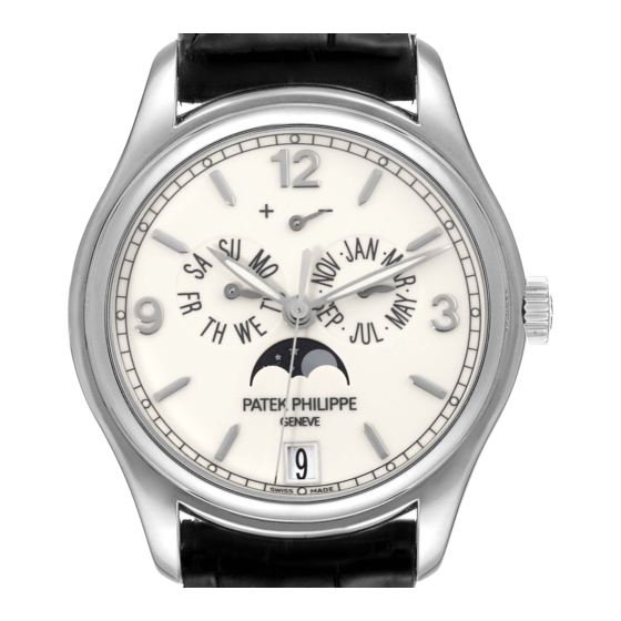 Patek Philippe 324 S IRM QA LU Manual De Usuario