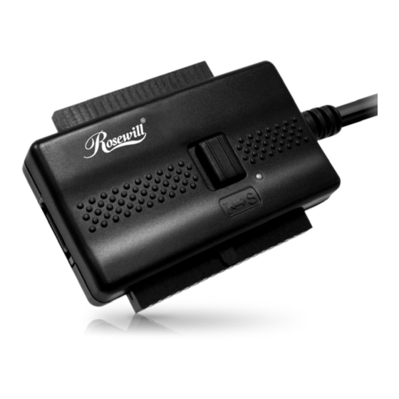 Rosewill RCAD-11003 Manual Del Usuario