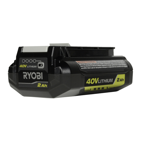 Ryobi OP4015 Manual Del Usuario